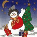 015 Snowman - 3-ply